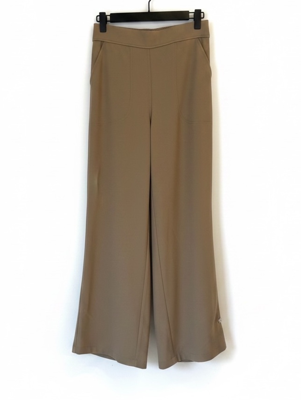 Max Studio Pull On Wide Leg Pants in Taupe